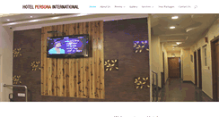 Desktop Screenshot of personahotel.com